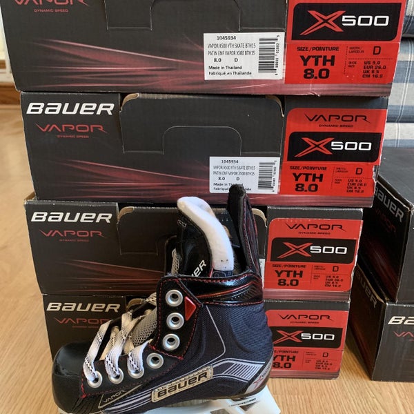 New Vapor X500 Hockey Skates Youth Size 8