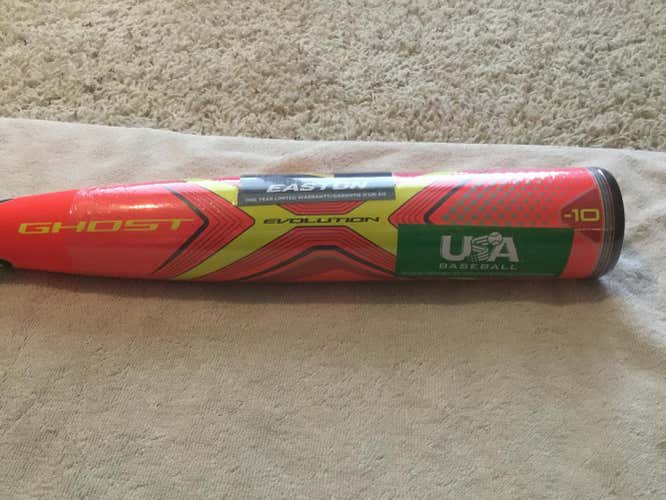 New Easton Ghost X Evo Bat