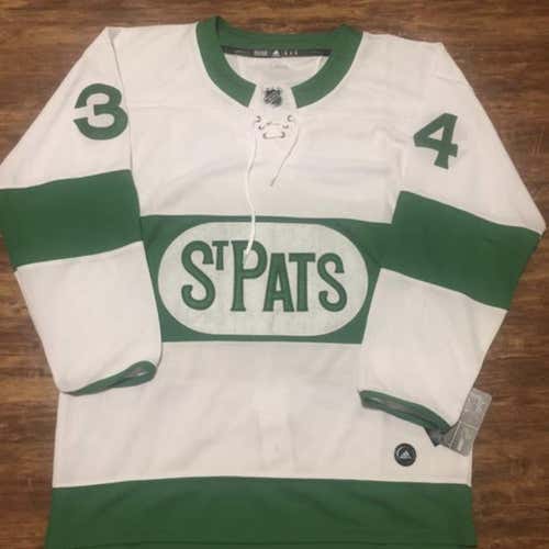 BRAND NEW -  Auston Matthews Adidas Replica St. Pats Jersey