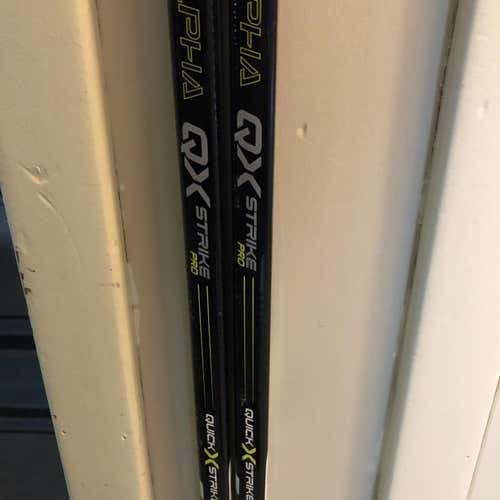 2 Pack-Alpha QX Pro Hockey Stick Righty Mid Senior