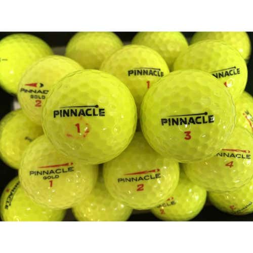 120 Assorted Pinnacle & Wilson Golf Balls - Hardly Used 3A - AAA (Bling, Gold, TiExtreme, Rush, etc)