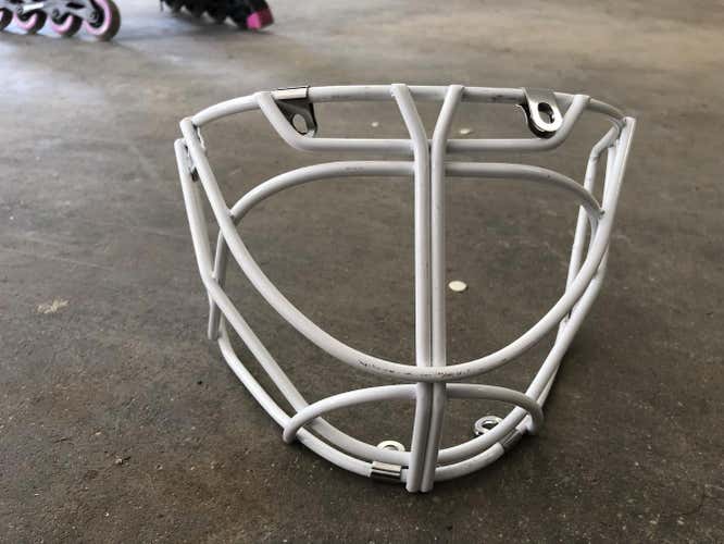 Double Bar White Cateye for a Profile/Wall Mask