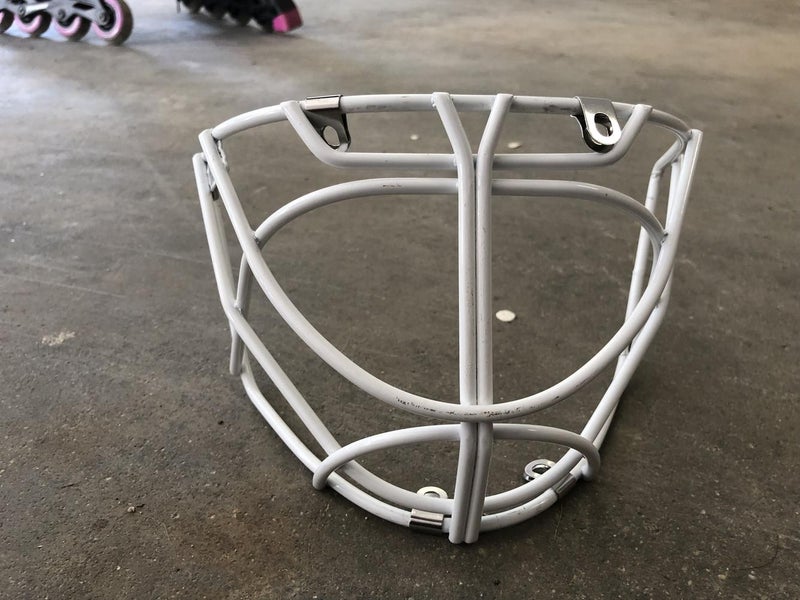 Double Bar White Cateye for a Profile/Wall Mask