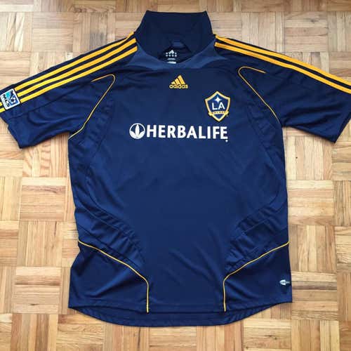 David Beckham LA Galaxy Adidas Herbalife Climate 365 XL Jersey