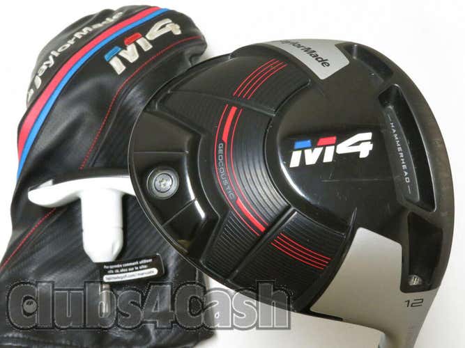 TaylorMade M4 Driver 12* TENSEI CK Red 50 Regular Flex +Cover & Tool  #36068