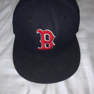 Boston Red Sox New Era Fitted Hat Size 7