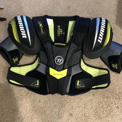 New Alpha QX Pro Shoulder Pads - Large