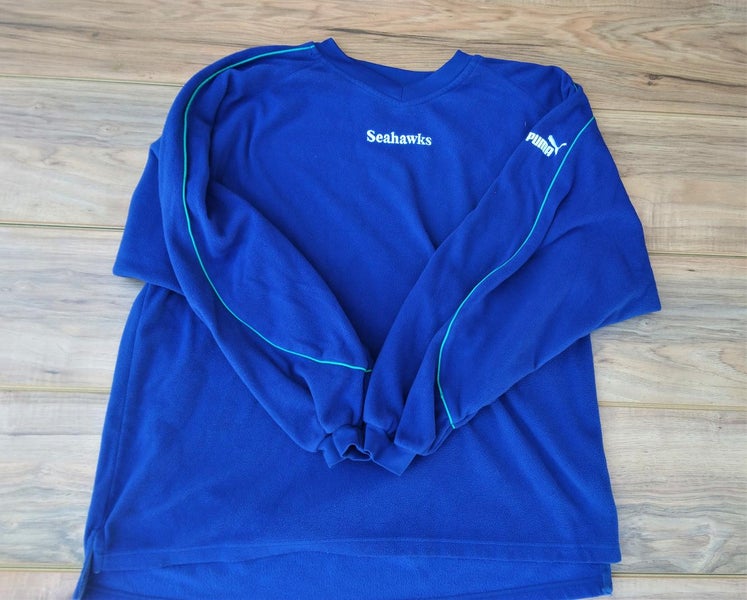 Seattle Seahawks Vintage 90's Fleece Size Adult Large MINT CONDITION