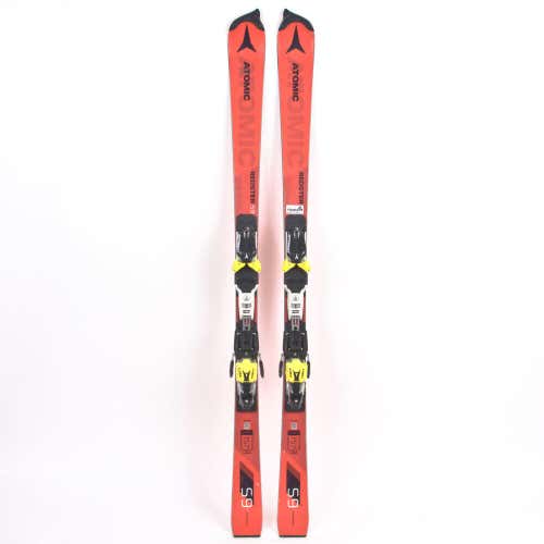 157 Handmade Atomic Redster FIS SL Skis Austrian World Cup Race Room X19 Bindings