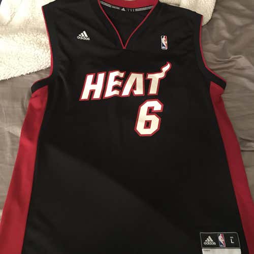 Large LeBron James Heat Jersey