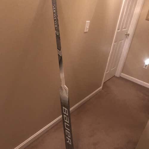 Used In Two Games: Supreme 2S Pro Goalie Stick Regular Senior