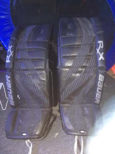 Bauer RX6 30+1 Goalie Leg Pads Junior/int