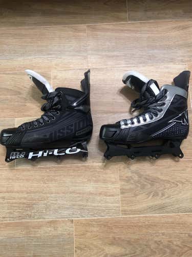 Inhaler DS5/DS7 Mismatched Pair Inline Skates Senior Size 10