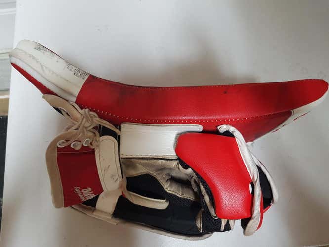 CCM Premier 1 Goalie Gloves & Blockers Regular Senior Pro Stock