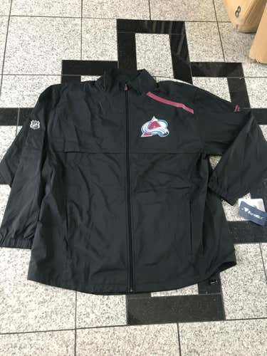 New Fanatics Colorado Avalanche Full Zip Jacket Team Issued for Players and Staff. Lg, M, Xl , XXL