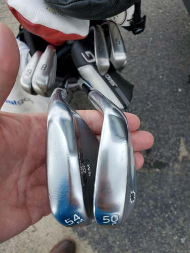 Titleist Vokey SM7 Tour Chrome 50 and 54 deg