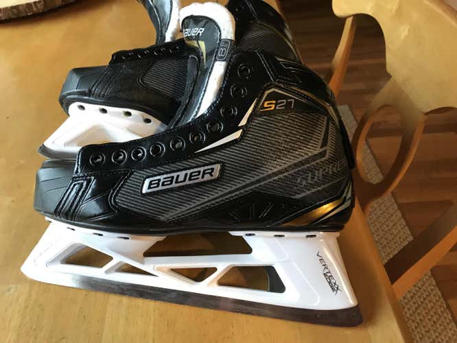 Bauer Goalie Skates Senior Size 8.5