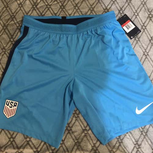 New Nike Team USA National Soccer Aeroswift Shorts Blue Team Player Issue 881821-430.