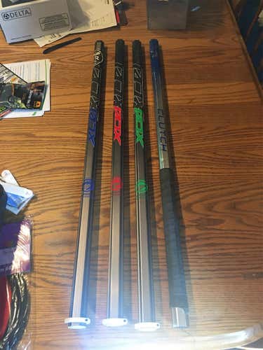 Assortment Of Lacrosse Shafts