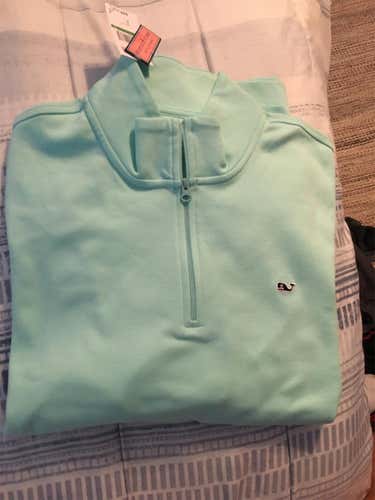 Brand New Men’s Vineyard Vines Mint 1/4 Zip