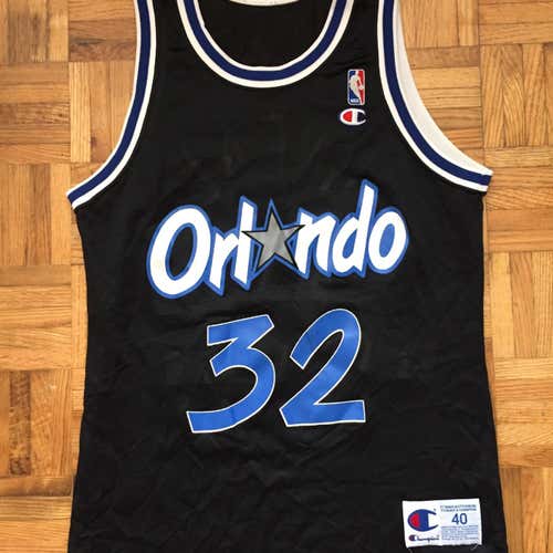 Shaquille O’Neal Orlando Magic Champion Size 40 Jersey
