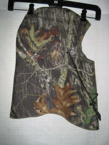 Cabela's Scent Lok Mossy Oak Camo Bow Hunting Face Mask Adult One Size Deer