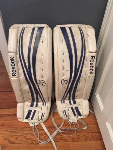 Reebok 14K Goalie Leg Pads Junior 28” + 1”