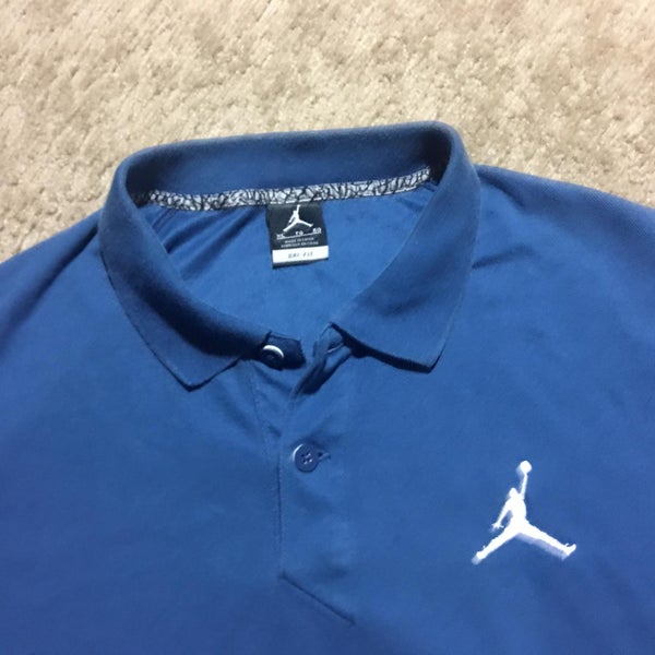 Air Jordan - Golf Polo Collared Shirt - Men's XL with Dri-Fit