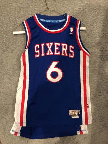 Julius Erving Adidas Hardwood Classics Jersey Youth