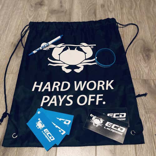 ECD Bag, Stickers, Wristband & Pen