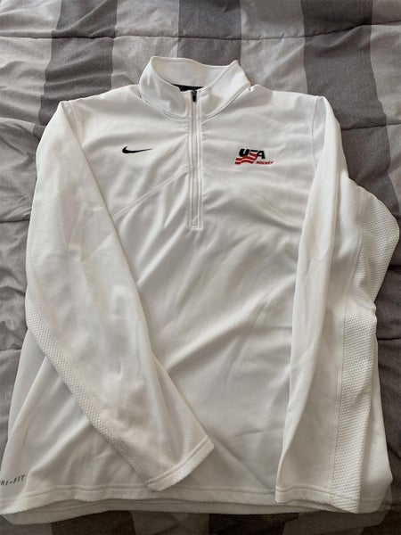Nike USA Hockey Dri-Fit Quarter Zip