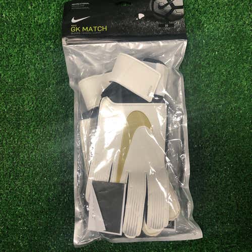 New Nike Goalie Gloves Size 10/12 - Large