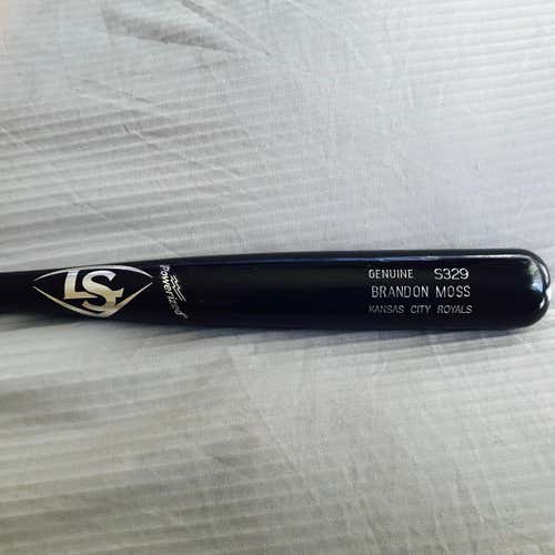 Brandon Moss 2017 Louisville Slugger S329: 34in 32oz (Kansas City Royals/MLB Wood)