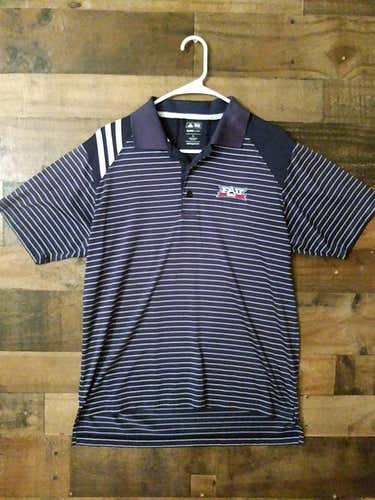 Adidas Climacool NCAA College FAU FLORIDA STATE UNIVERSITY OWLS Polyester Embroidered Polo Shirt