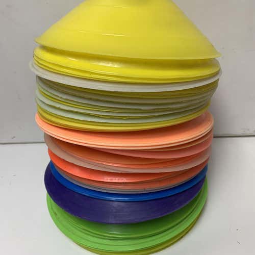 50 Lot Of Used Cones - Mixed