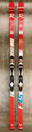 2017 Rossignol 210 cm FIS SG Skis used, good condition, with bindings, fast
