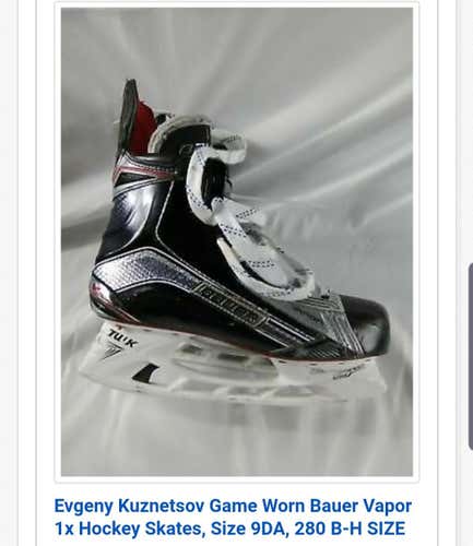 Bauer Vapor 1X Hockey Skates Senior Size 9