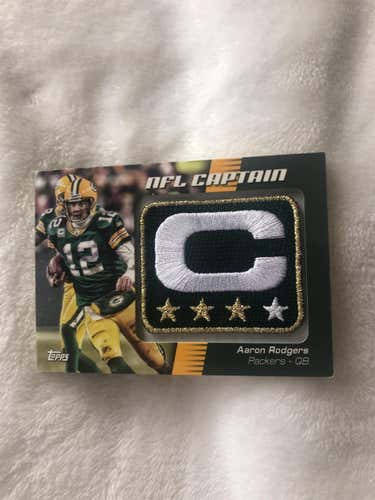 Aaron Rodgers Commemorative Patch Card