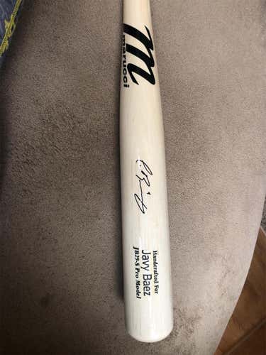 JAVY BAEZ AUTOGRAPHED BAT