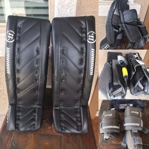 Ritual G4 Goalie Leg Pads Junior W/ Brand New Knee Pads