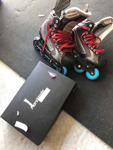 Bauer Vapor X90 Skates Senior Size 7.5 + Marsblade