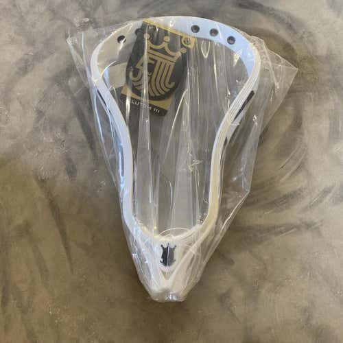 Brand New | White | Brine Clutch III Lacrosse Head