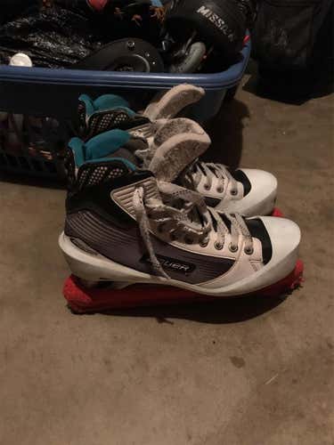 Reactor 4000 Hockey Goalie Skates Senior  Size 10.5