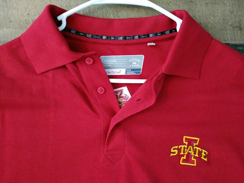 Louisville Cardinals Polo Shirt Mens Adult Medium Red Logo College