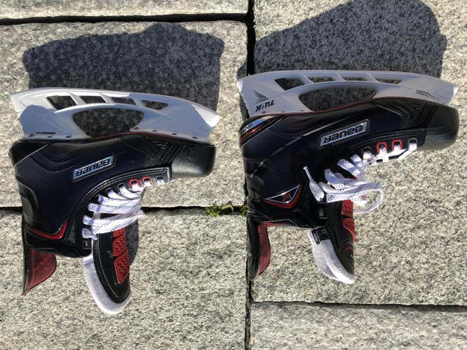 Like New 1X 10D Bauer Pro Stock Johansson Skates - No Steel