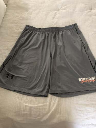 BN Syracuse Burnt Orange Under Armour Lacrosse Shorts XXL