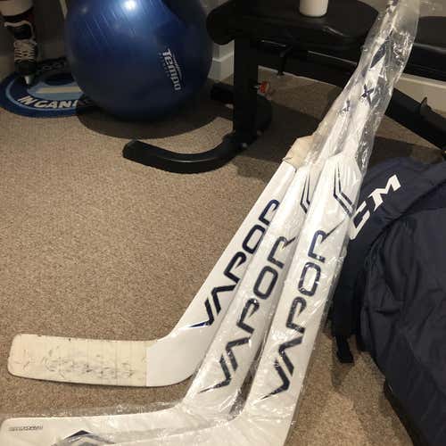 ONE Used Vapor 2X Pro Goalie Stick Pro Stock