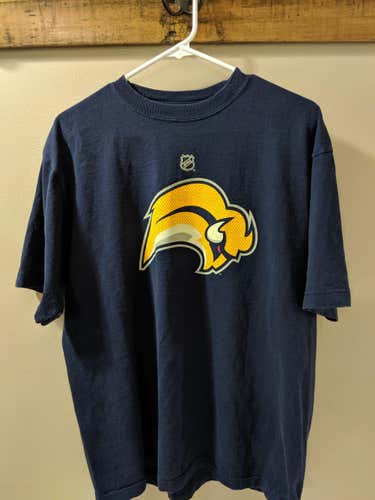 Buffalo Sabres Briere T-shirt Vintage Buffalo Slug Logo