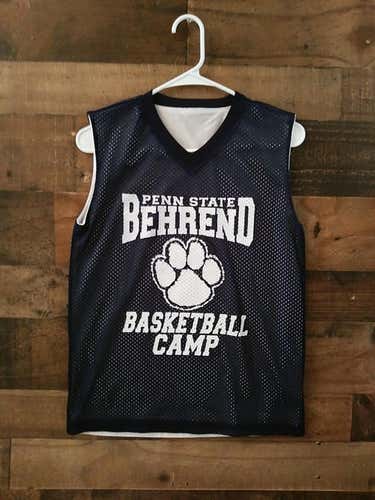 New NCAA College PSU PENN STATE UNIVERSITY NITTANY LIONS Polyester Reversible Practice Jersey (YL)