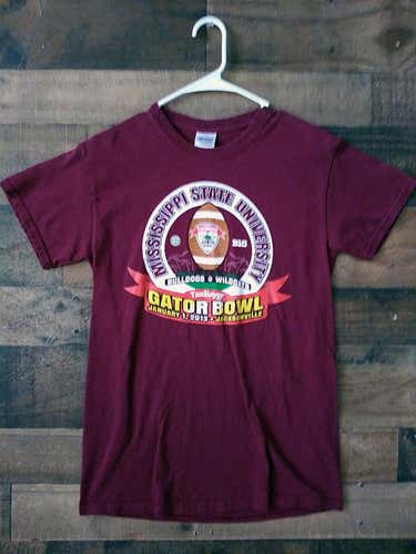 2013 NCAA College MISSISSIPPI STATE UNIVERSITY BULLDOGS Gator Bowl Jacksonville Florida Shirt